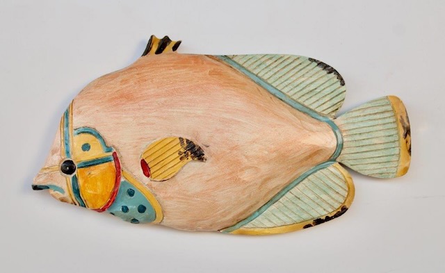 Small Coral Fish Wall Decor